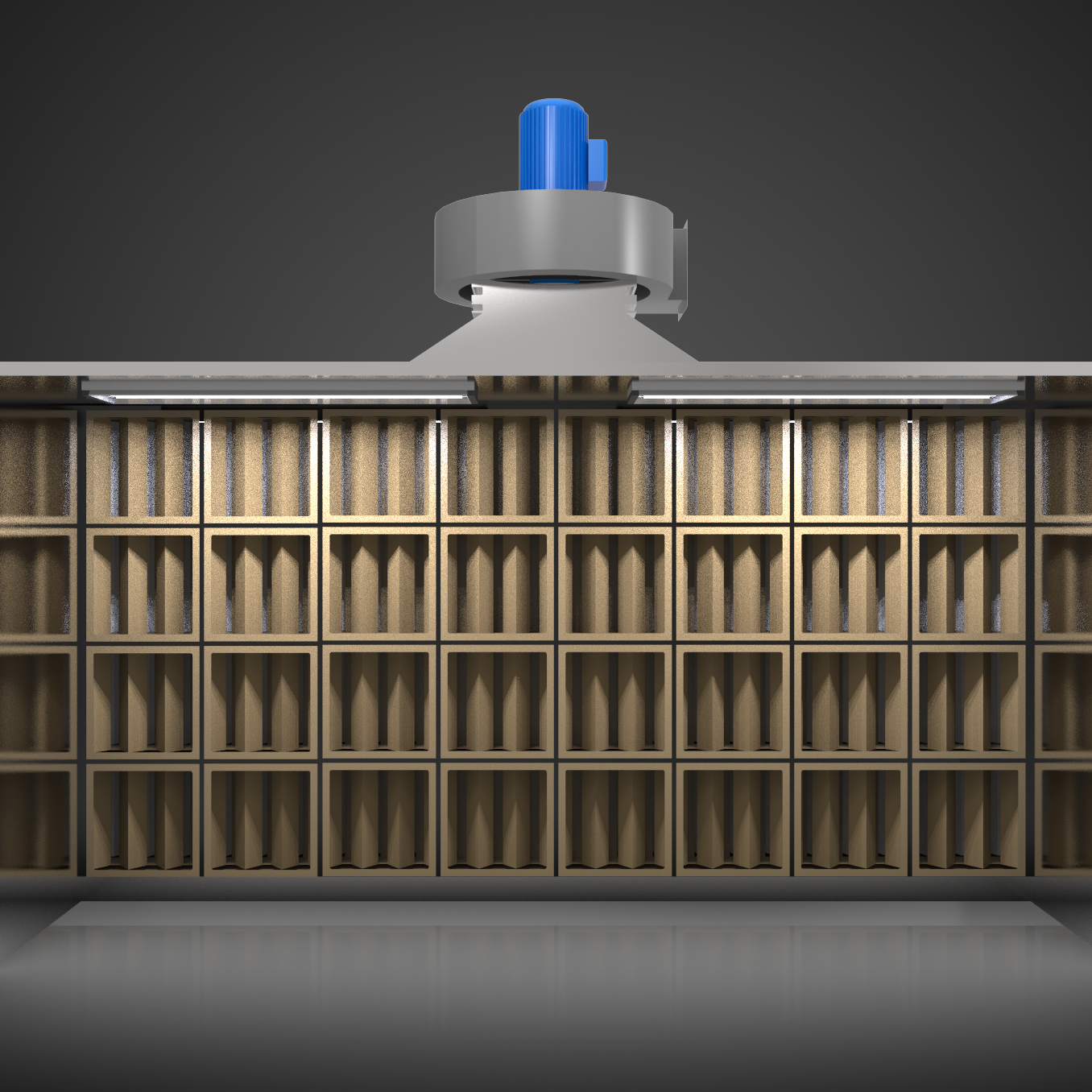 Spray Booth Dry Filter System DF Series Thaipollutech