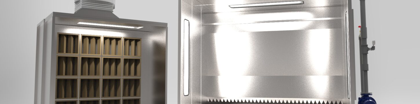 ห้องพ่นสีอุตสาหกรรม